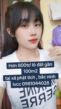 Đất nền Tiên Du Bắc Ninh 100m² giá 800 triệu - Cơ hội đầu tư tuyệt vời!