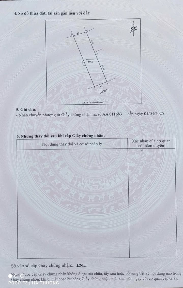 Đất nền Đông Vĩnh Vinh 80m² giá 2.23 tỷ - Khu vực phát triển sầm uất!