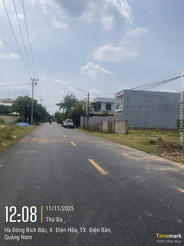 Đất nền Hòa Vang Đà Nẵng 187m² giá 1.7 tỷ - Sổ đỏ chính chủ, mặt đường nhựa 10m!