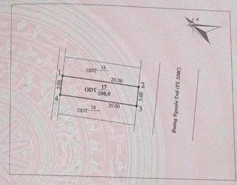 Đất nền chính chủ 100m² mặt đường Nguyễn Trãi, phường Thanh Vinh, Giá chỉ 1 tỷ - Đầu tư sinh lời ngay!