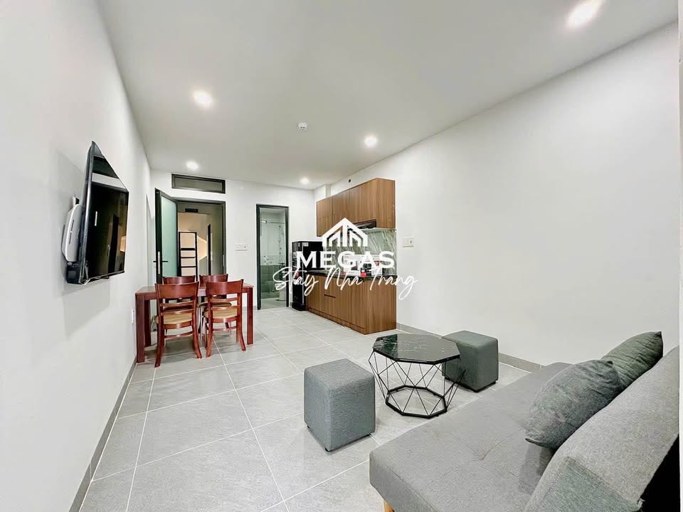 Căn hộ cho thuê Kha Vạn Cân, Phước Long, Nha Trang - Thiết kế hiện đại, view cây xanh thoáng mát!