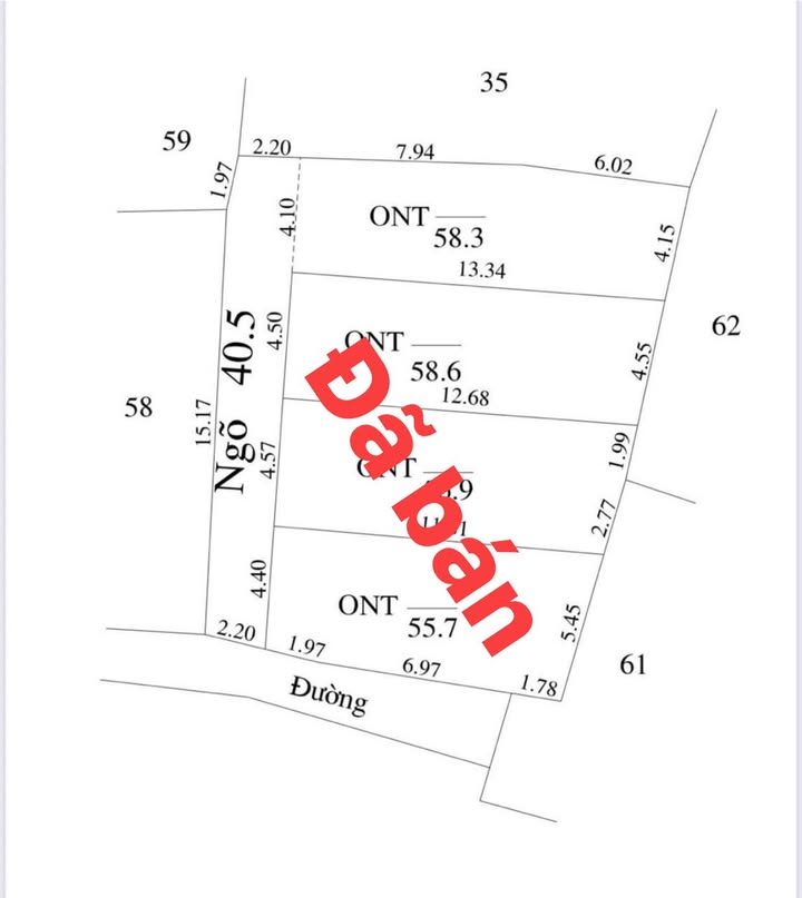 Đất nền Trung Hoà Yên Mỹ 58m² giá 1 tỷ - Đầu tư sinh lời ngay!