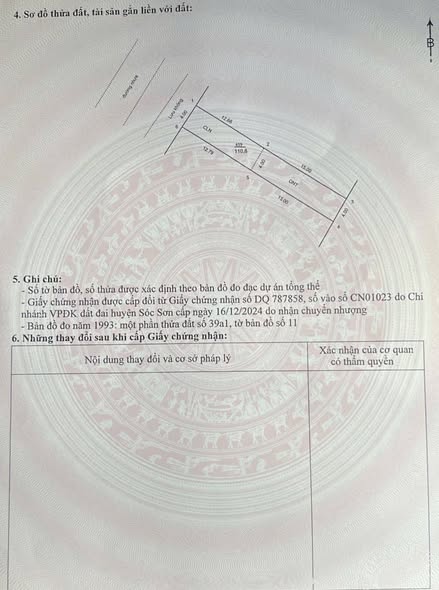 Đất thổ cư Đô Lương, Trung Giã 110.8m² giá 1.9 tỷ - Kinh doanh thuận lợi!