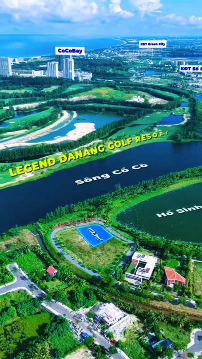 Biệt thự góc 2 mặt tiền khu FPT Đà Nẵng 1112m² - Không gian sống lý tưởng!