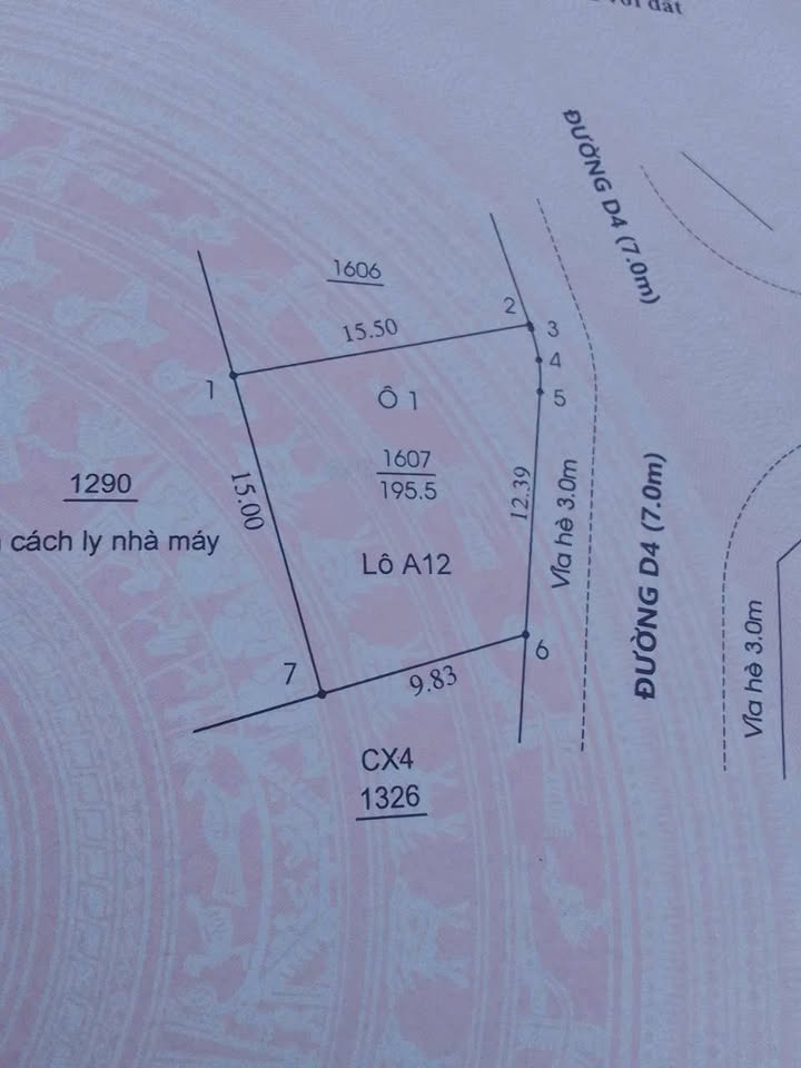 Đất thổ cư mặt tiền đường nhựa Long Nguyên 195m² giá 1.2 tỷ - Đầu tư sinh lời ngay!