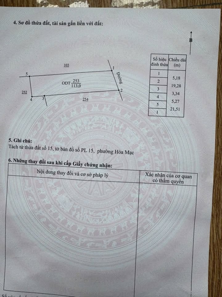 Đất nền Hòa Mạc Duy Tiên 113m² giá thỏa thuận - Địa thế vàng cho đầu tư!