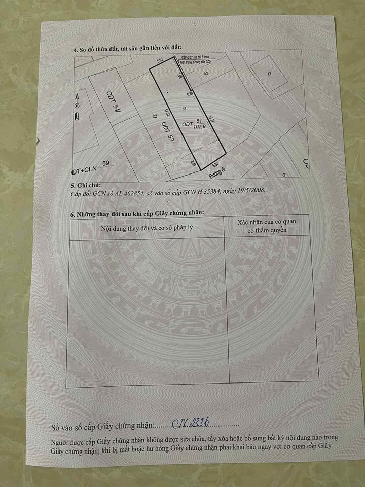Đất nền Bãi Cháy 107.9m² giá 3.5 tỷ - Hướng Đông Nam, sổ đỏ chính chủ!