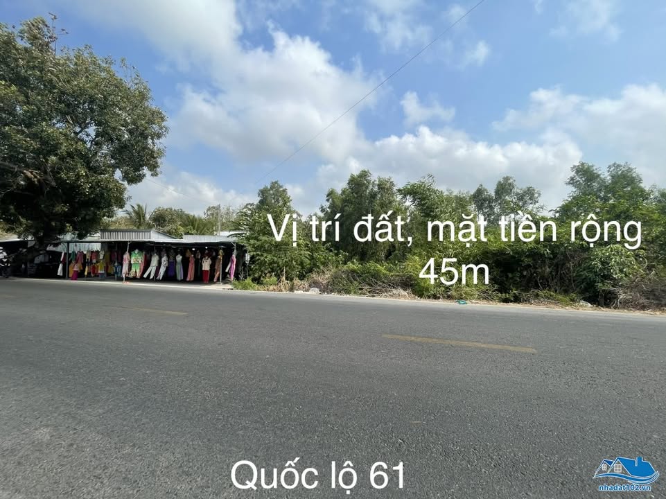 Đất nền mặt tiền Quốc lộ 61, xã Minh Hòa, 3.767m² - Giá chỉ 9 tỷ!