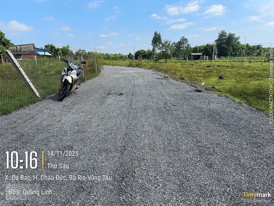 Đất nền Nghĩa Thành, Châu Đức 194m² giá chỉ 550 triệu - Cơ hội đầu tư tuyệt vời!