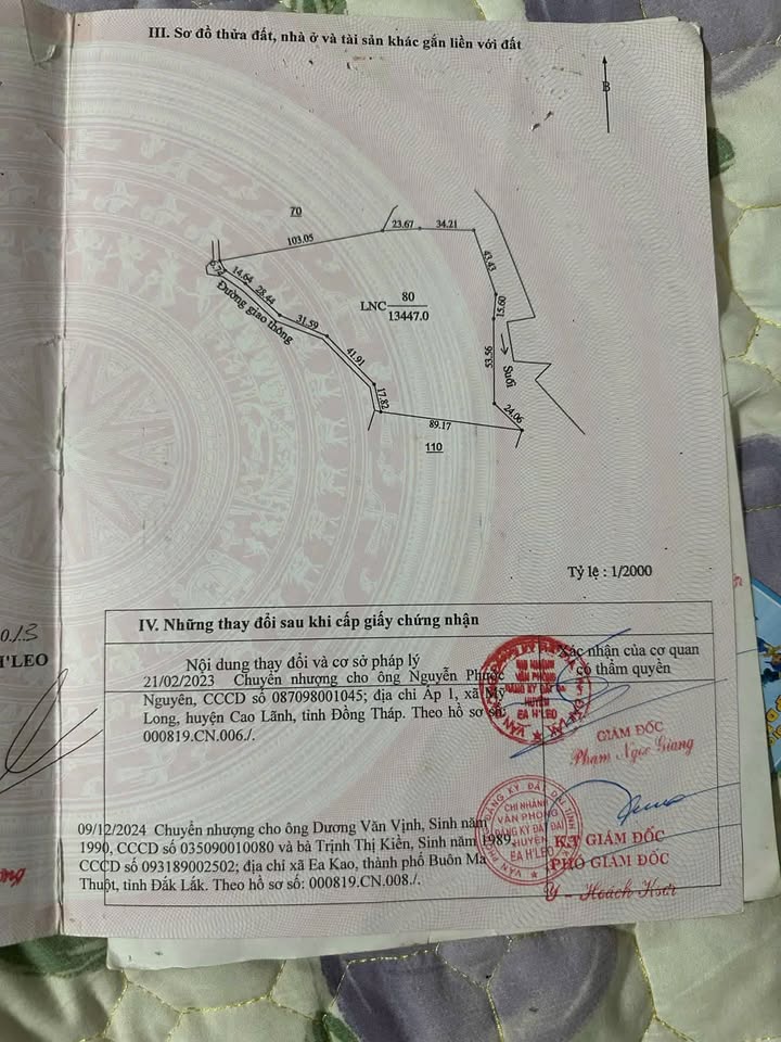 Đất nền 13.000m² tại thôn 9, xã Ea Hiao, Đắk Lắk - Giá chỉ 3.6 tỷ, thương lượng tốt!