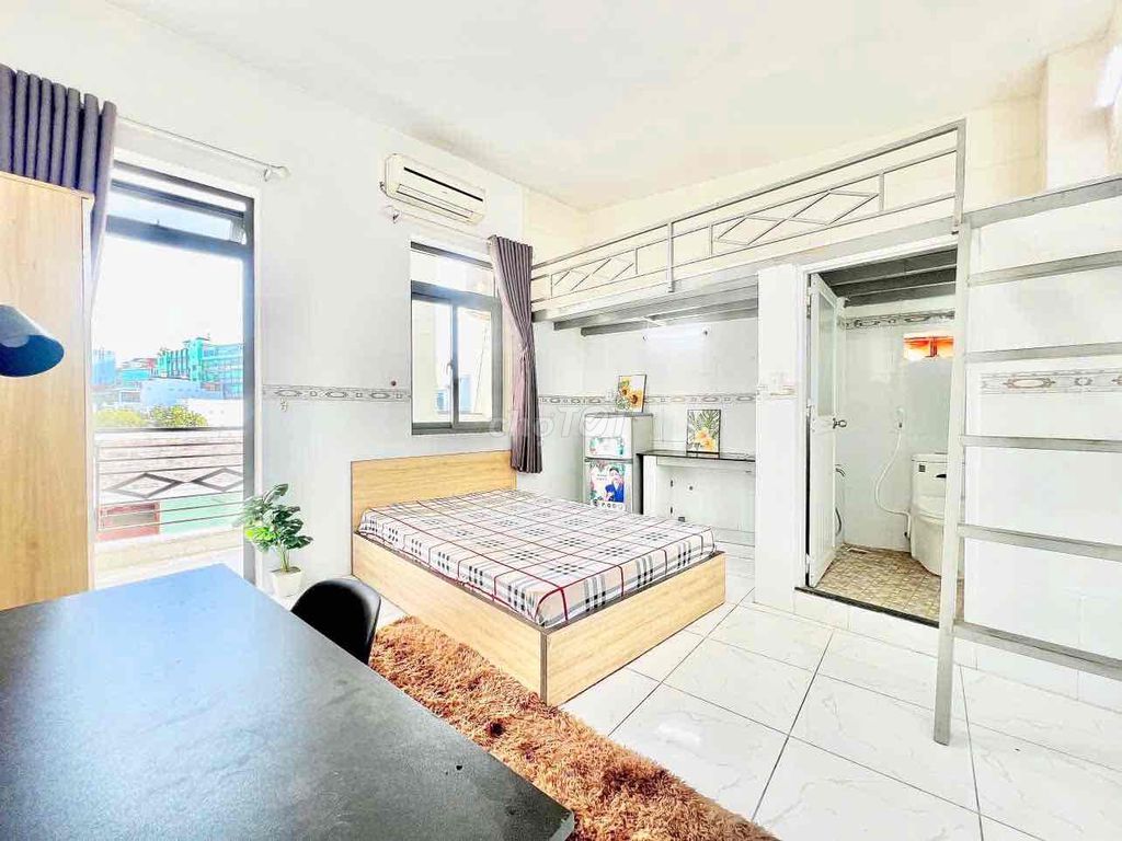 Phòng trọ duplex 25m² tại Bạch Đằng, Tân Bình - Giá 3.9 triệu, đầy đủ nội thất!