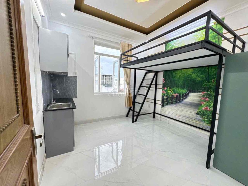 Phòng cho thuê giá rẻ 15m² tại Gò Vấp - Cửa sổ trời thoáng mát!
