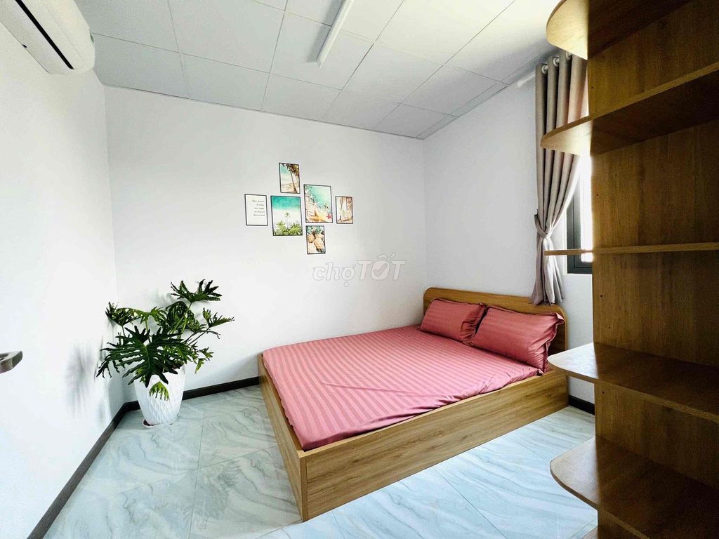 Căn hộ 1PN tại Quốc Lộ 50, Bình Chánh giá 5 triệu - Full nội thất, thoáng mát!