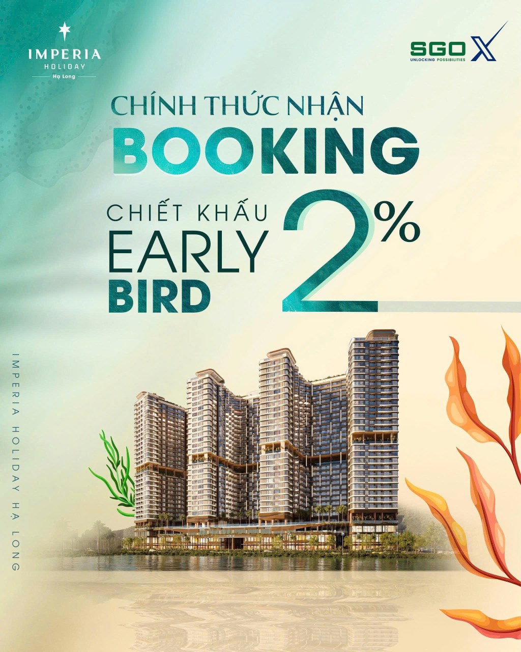 Căn hộ Imperia Holiday Hạ Long 68m² giá 100 triệu - Vị trí trung tâm du lịch sôi động!