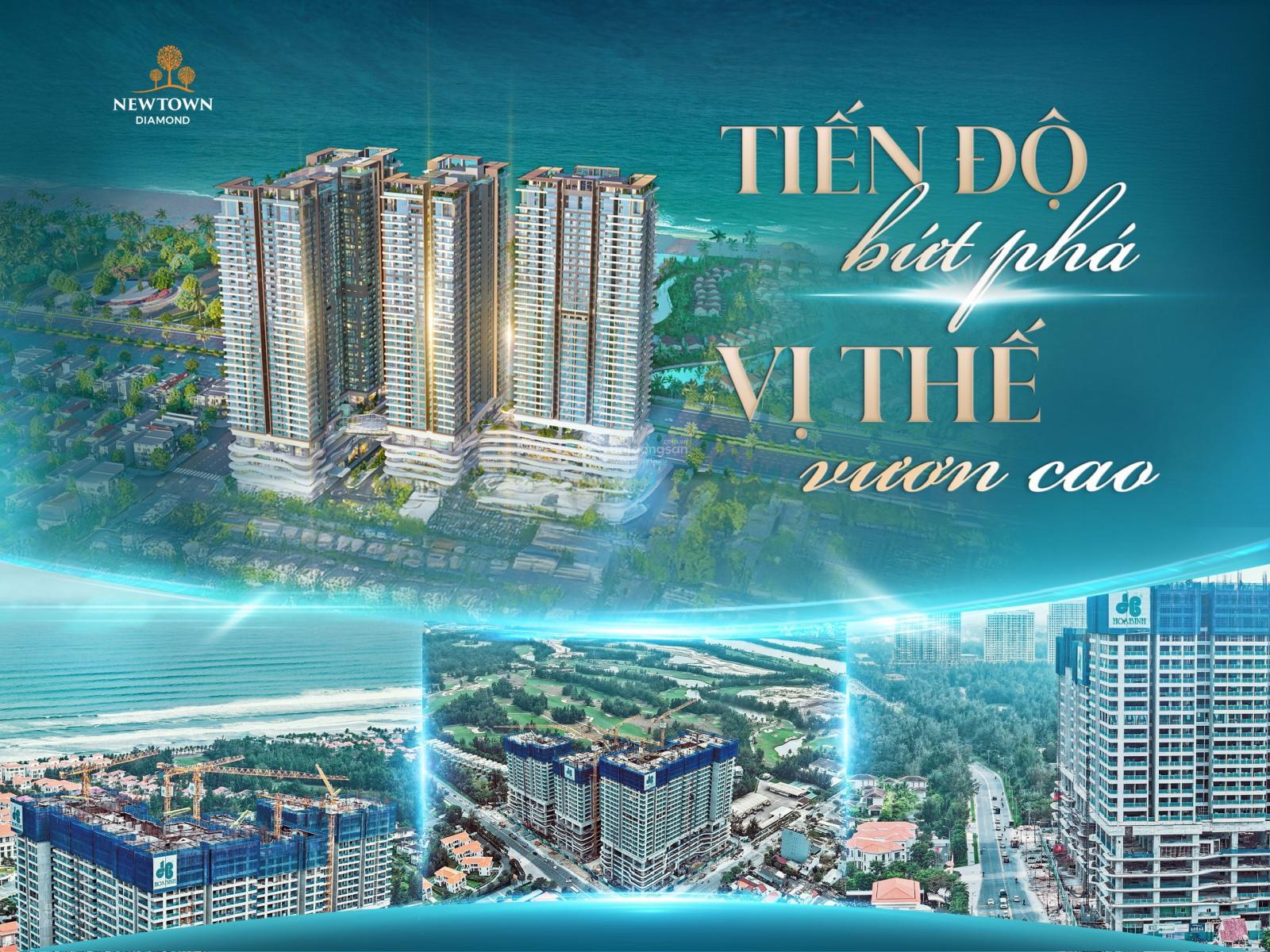 Căn hộ Newtown Diamond Đà Nẵng 52m² giá 3.4 tỷ - Cơ hội đầu tư sinh lời