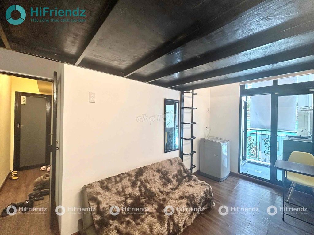 Căn hộ dịch vụ đường Hồng Bàng 22m² giá 4.25 triệu - Giờ giấc tự do, không chung chủ!