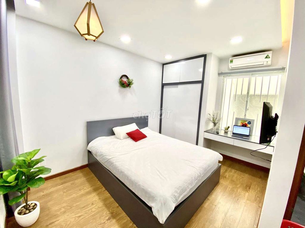 Căn hộ Studio 1PN Đường Nguyễn Cửu Vân 40m² giá 6.8 triệu - Không gian sống tiện nghi, an ninh