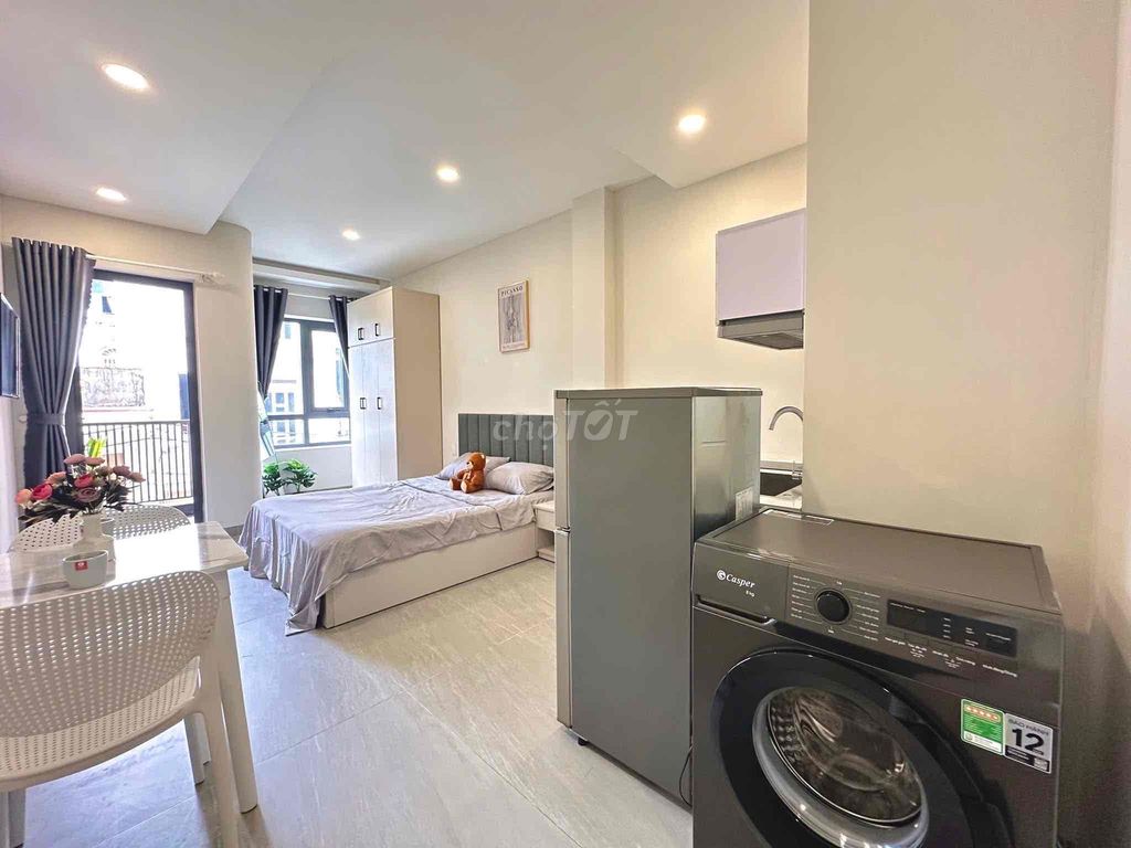 Căn hộ cho thuê tại Bình Thạnh 38m² giá 6.5 triệu - Full nội thất hiện đại