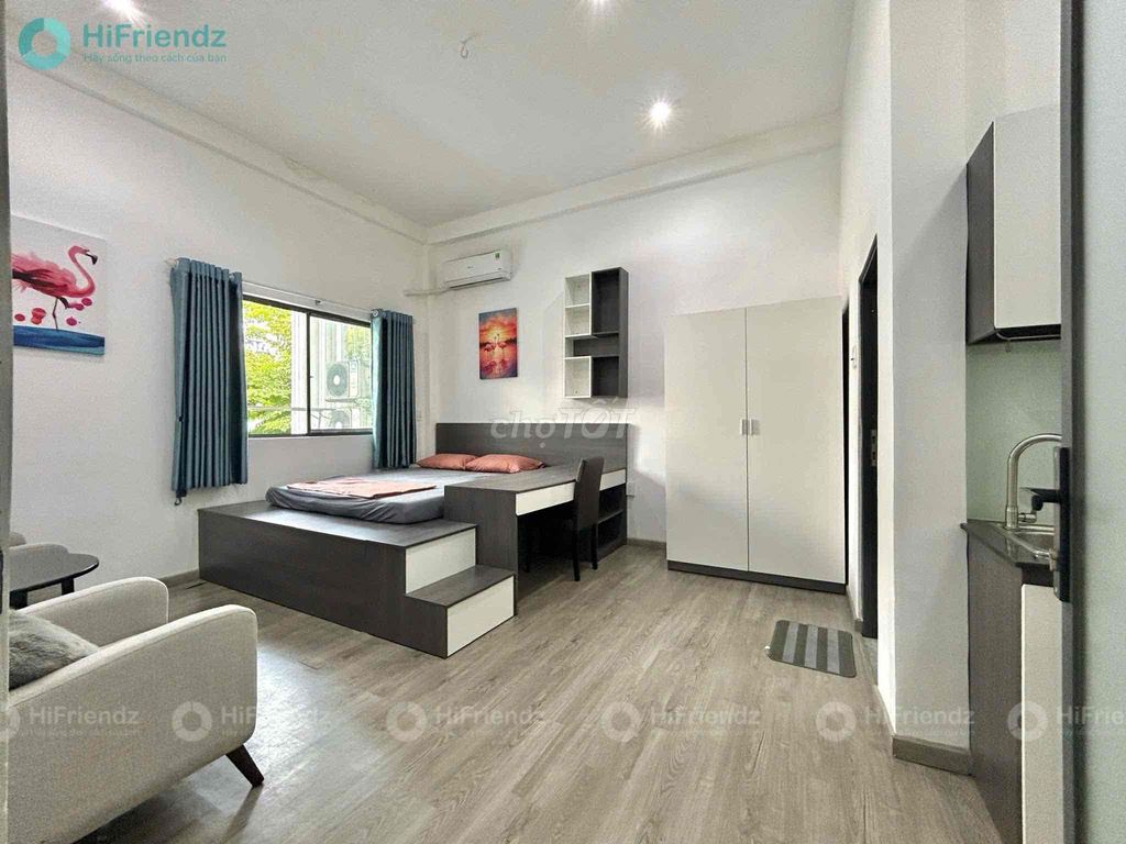 Studio Trần Quốc Hoàn, Tân Bình 30m² giá 7 triệu - Nội thất sang trọng, vào ở ngay!