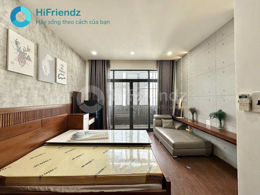 Căn hộ dịch vụ ban công mới xây 50m² giá 5.3 triệu - Full nội thất ngay Lotte Mart Gò Vấp!