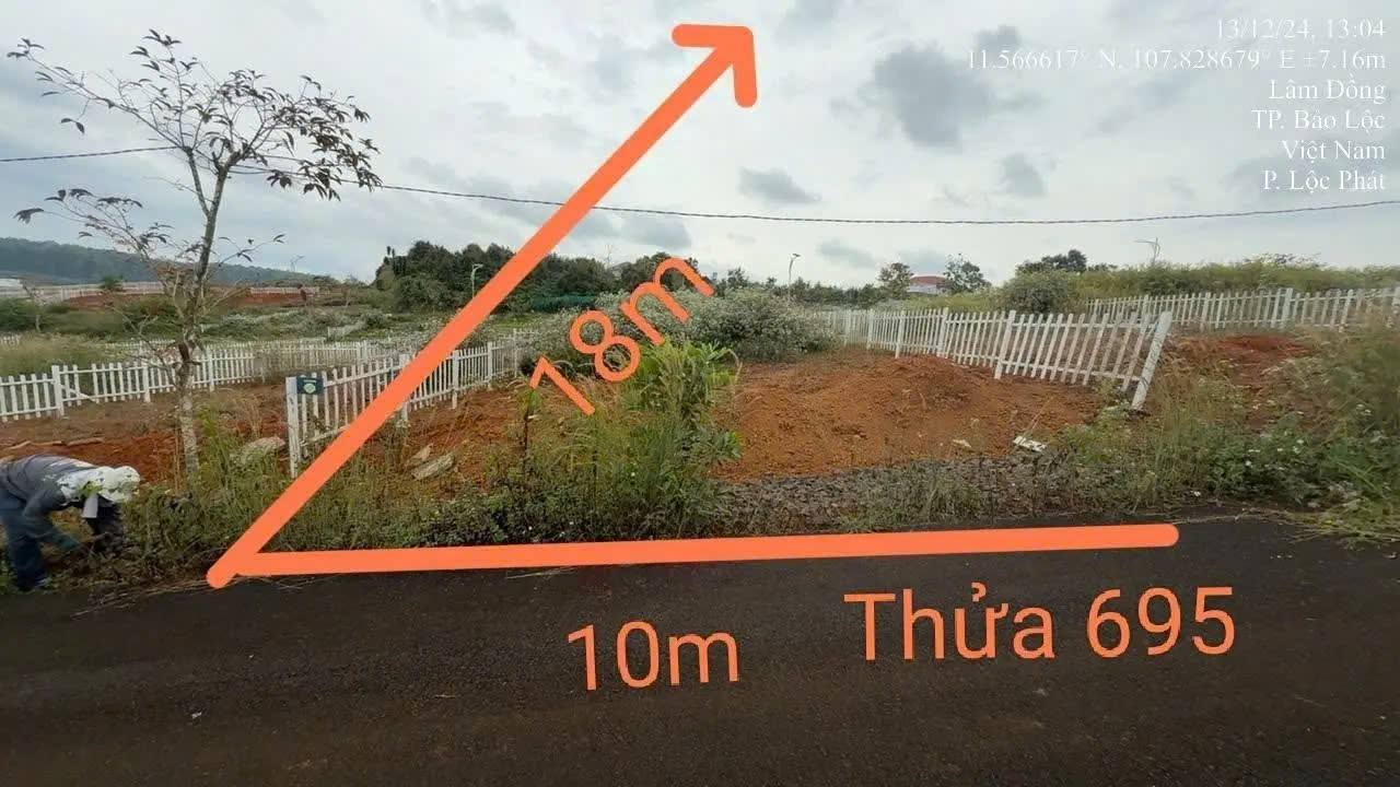 Đất nền Lộc Phát, Bảo Lộc 180m² giá chỉ 1.256 tỷ - Cơ hội đầu tư tuyệt vời!