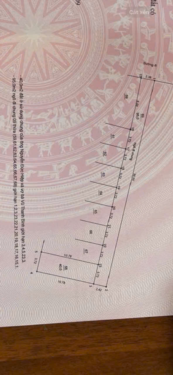 Đất nền Chương Dương Thường Tín 40m² giá 2.58 tỷ - Cơ hội sở hữu ngay!