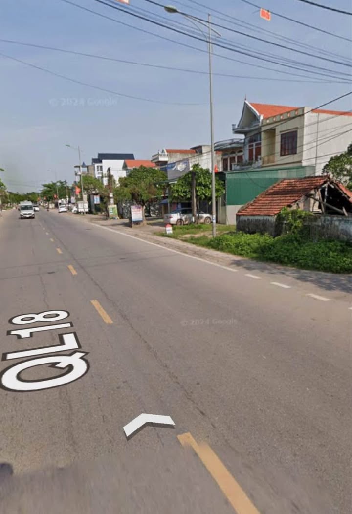 Đất nền mặt đường Quốc Lộ 18A Km10, Hải Đông giá chỉ 1 tỷ - Cơ hội đầu tư tuyệt vời!