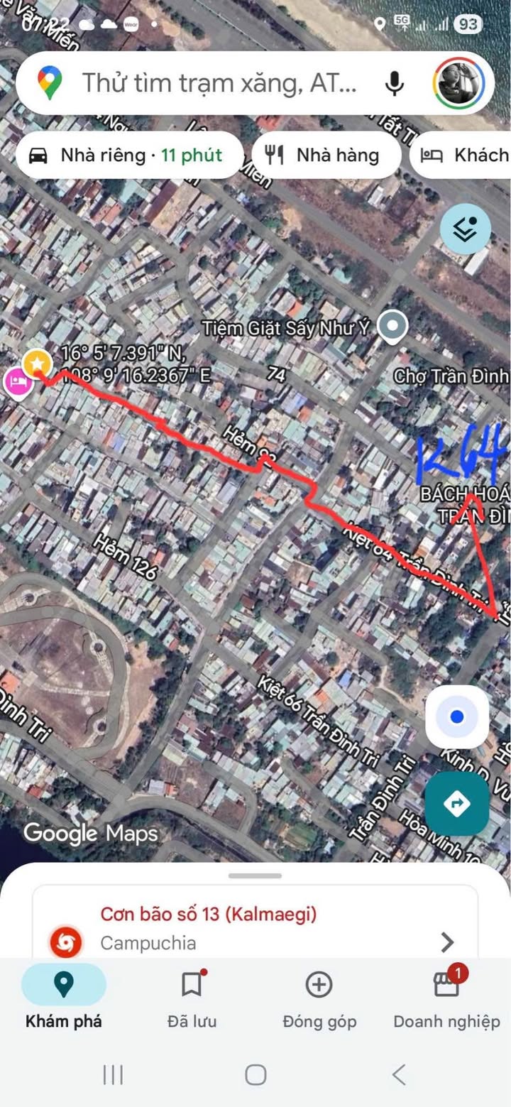 Nhà phố hiện đại tại kiệt Trần Đình Tri 115m² giá 3.2 tỷ - Không gian sống lý tưởng!