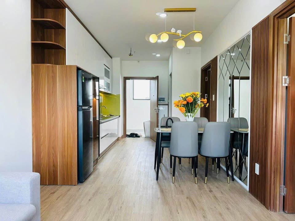 Chung cư Hà Quang SSH07 Nha Trang 52m² giá 9 triệu - Nội thất mới đẹp, view sông tuyệt vời!