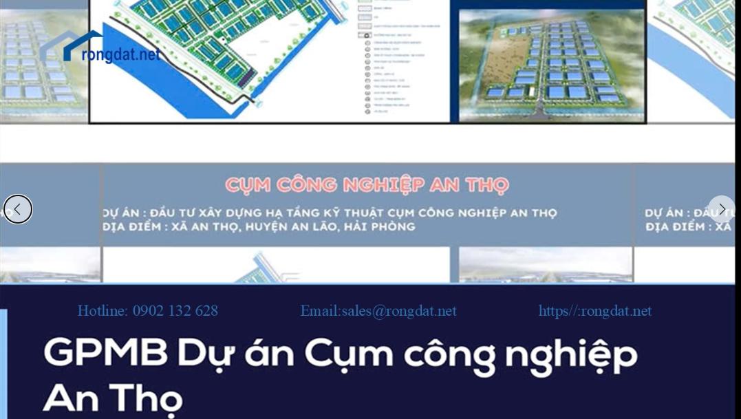 Bán kho xưởng 2ha CCN An Thọ - Hải Phòng chỉ 31.25 tỷ - Pháp lý rõ ràng!