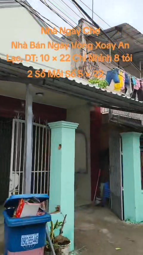 Nhà bán chính chủ đường Bờ Xe Lam, Bình Chánh 109m² - Đầu tư sinh lời nhanh!