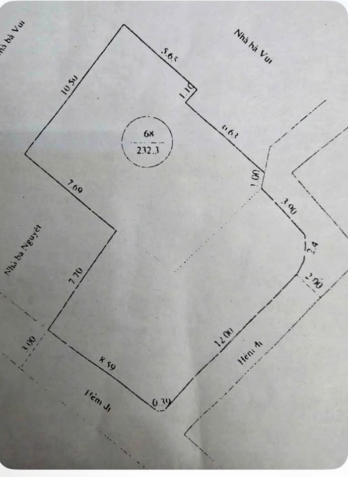 Đất 2 mặt tiền Nguyễn Thái Học, 232m² giá 8.5 tỷ - Cơ hội đầu tư tuyệt vời!