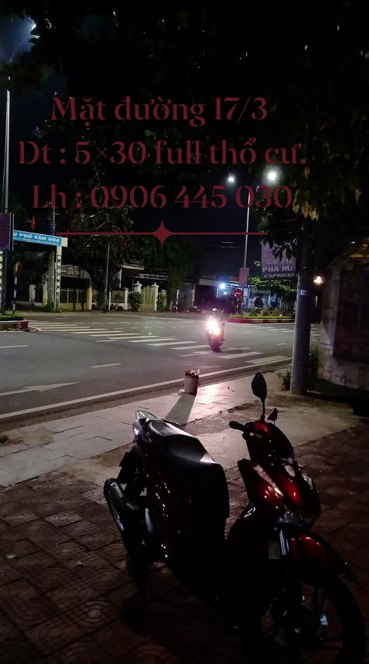 Đất thổ cư mặt đường 17/3 Chư Sê 150m² - Đầu tư sinh lời tuyệt vời!