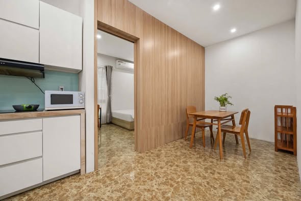 Căn hộ 1 phòng ngủ Đà Nẵng 50m² giá 10 triệu - View công viên đẹp