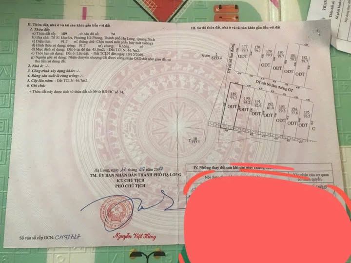 Đất nền Hà Phong 91.5m² giá 880 triệu - Cơ hội đầu tư tuyệt vời!