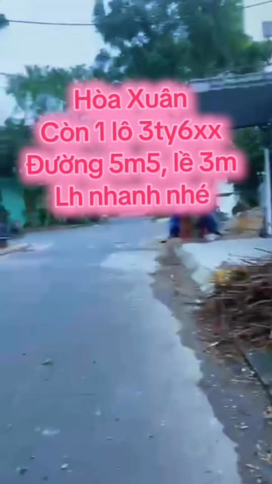 Đất nền Hòa Xuân Đà Nẵng 80m² giá 3.6 tỷ - Cơ hội đầu tư hấp dẫn!