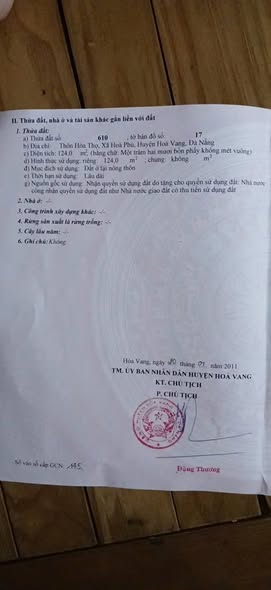 Đất bán Hòa Phú Đà Nẵng 124m² giá 700 triệu - Đầu tư sinh lời cao!