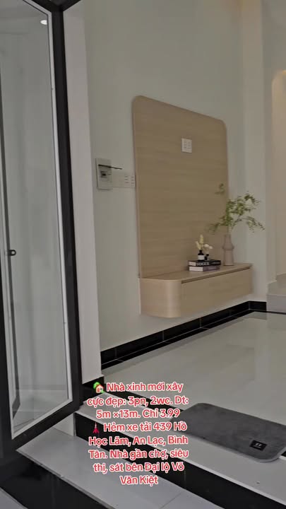 Nhà phố 439 Hồ Học Lãm quận Bình Tân 65m² giá chỉ 3.99 tỷ - Vào ở ngay!