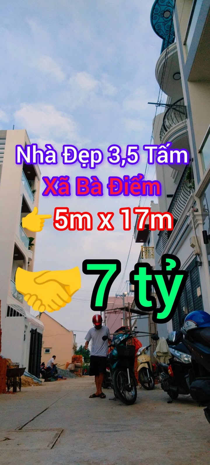 Nhà 3,5 Tấm Chính Chủ Xã Bà Điểm 85m² giá 7 tỷ - Cơ hội đầu tư hấp dẫn!