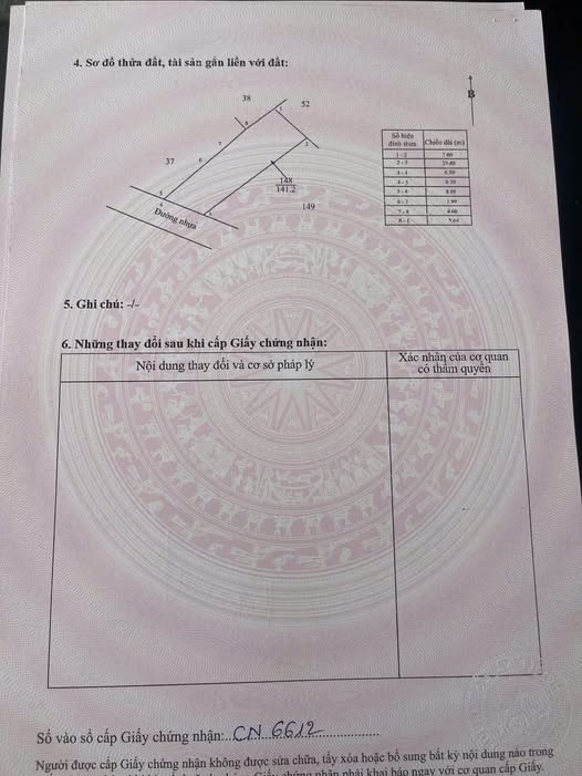 Đất nền Phước Bửu, Xuyên Mộc 157m² giá 1.2 tỷ - Đầu tư sinh lời lý tưởng!