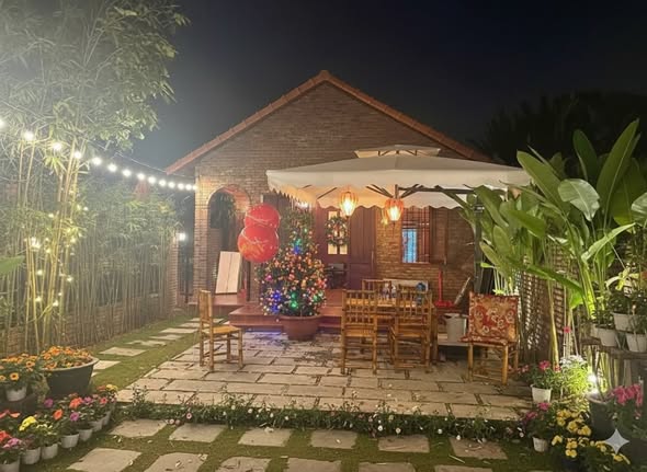 Nhà vườn góc 2 mặt tiền Hòa Xuân, Cẩm Lệ, Đà Nẵng 131m² giá 6 tỷ - Không gian sống lý tưởng!