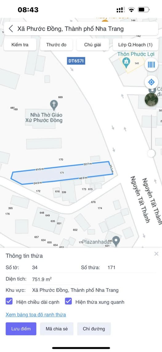 Đất mặt tiền đường Nguyễn Tất Thành, Nha Trang 570m² giá 9.125 tỷ - Đầu tư sinh lời hấp dẫn!