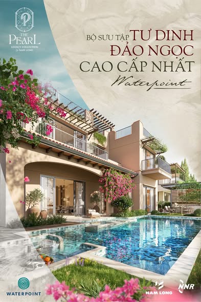 Dinh thự The Pearl Waterpoint 800m² giá từ 14.7 tỷ - Đầu tư sinh lời bền vững!