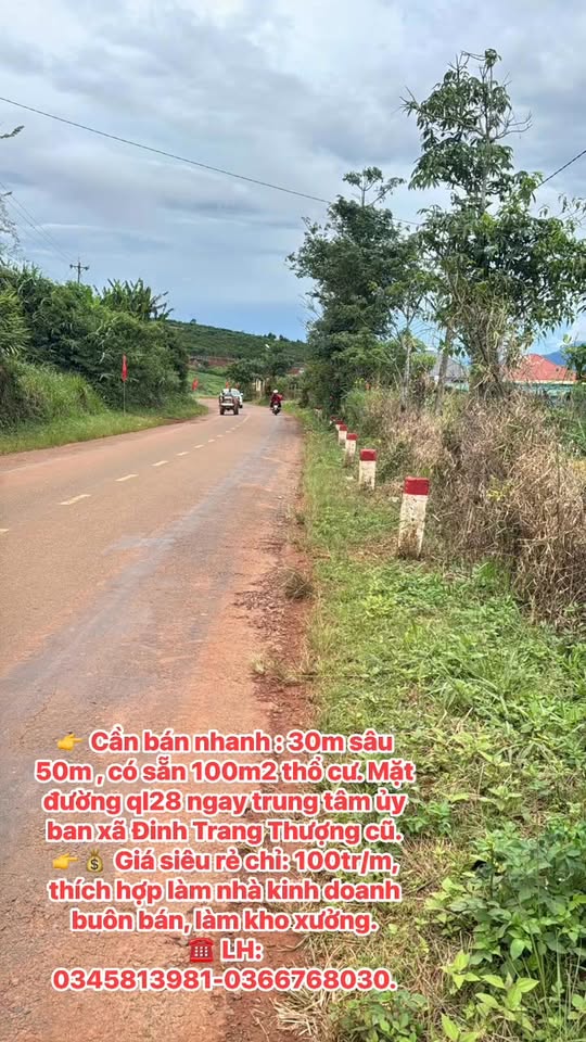 Đất nền 1500m² tại xã Đinh Trang Thượng, giá chỉ 5 tỷ - Cơ hội đầu tư tuyệt vời!