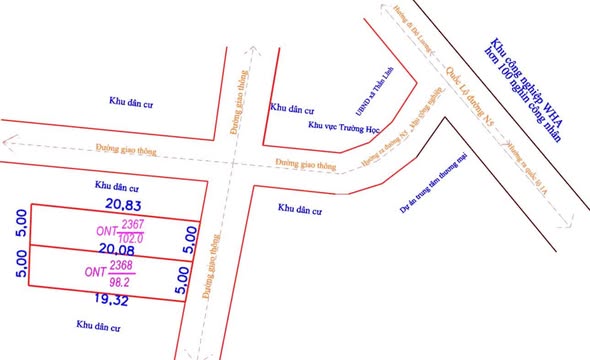 Đất nền Nghi Long 98m² giá 700 triệu - Gần KCN WHA chỉ 1km!