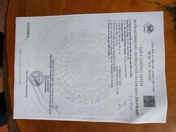 Đất nền 60m² đường Hà Huy Giáp, quận 12, giá 3.8 tỷ - Cơ hội đầu tư hấp dẫn!