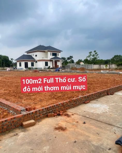 Đất nền Hòa Lạc 100m² giá chỉ 30 triệu/m² - Sổ đỏ chính chủ, đầu tư sinh lời!