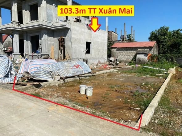 Đất thổ cư Hạnh Công, Xuân Mai 103,3m² giá 1 tỷ - Vị trí đắc địa, thuận tiện di chuyển!