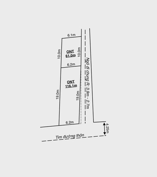 Đất nền lô góc Kiến Hưng 179m² giá 2 tỷ - Đầu tư sinh lời cao!