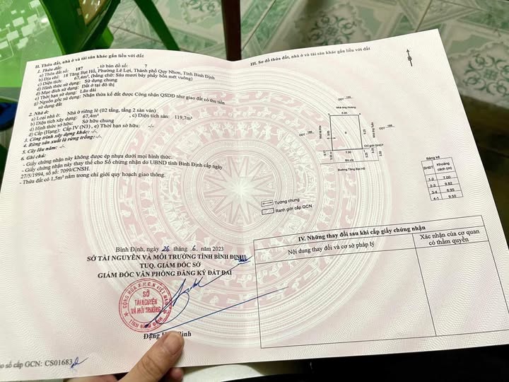 Nhà mặt tiền Tăng Bạt Hổ, TP Quy Nhơn 67m² giá 10 tỷ - Địa điểm đắc địa!